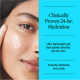 Neutrogena Hydro Boost close-up gel texture highlighting hyaluronic acid hydration benefit