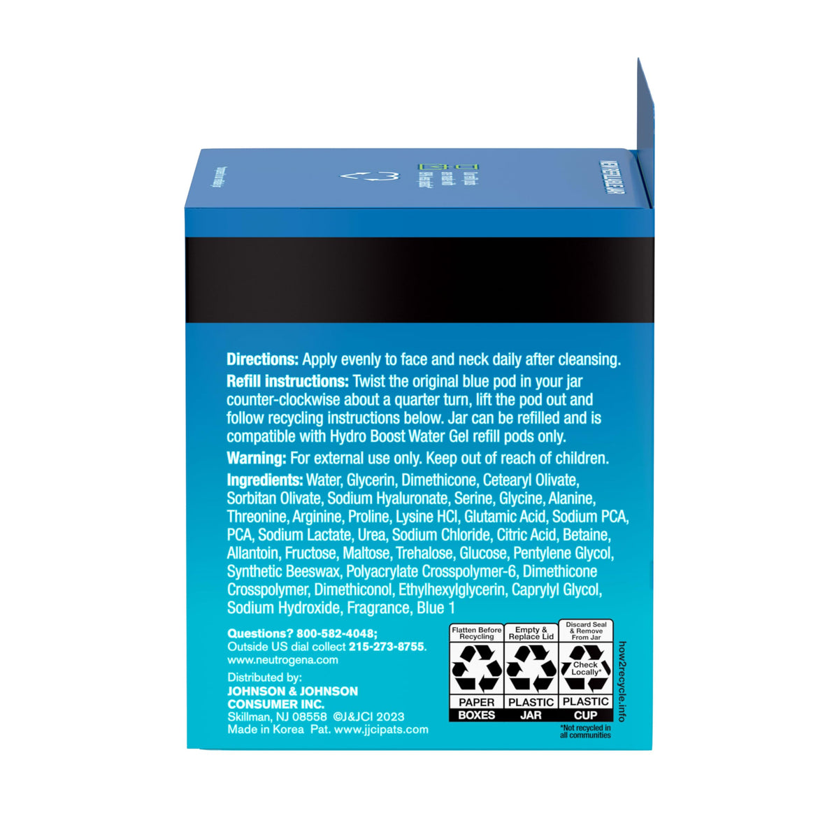 Neutrogena compact refill pod in travel kit demonstrating convenient on-the-go hydration