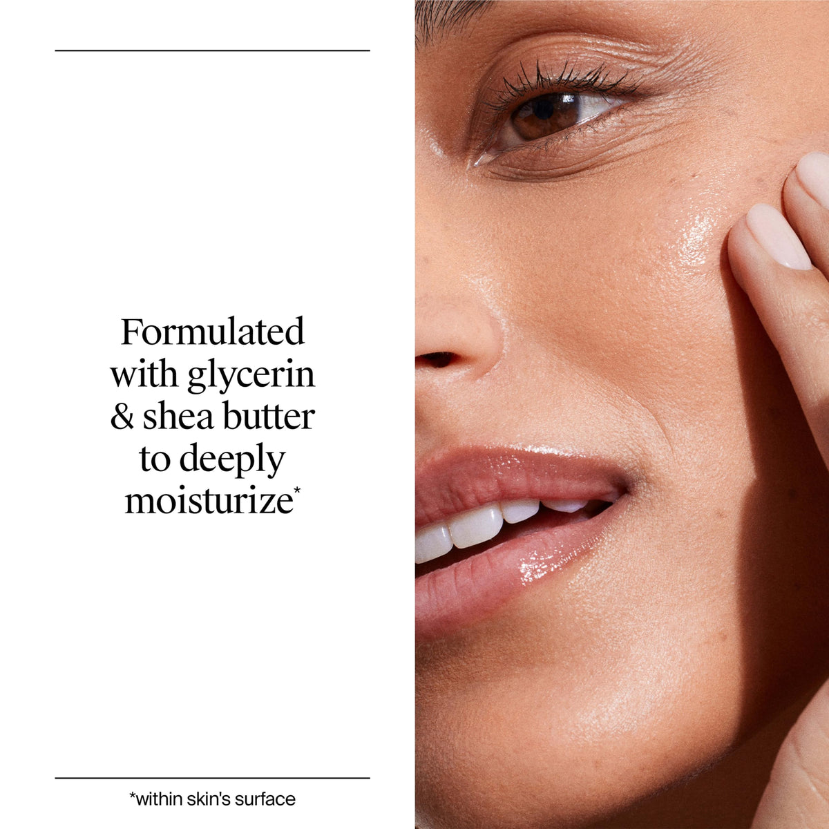 Neutrogena ingredient visual featuring Vitamin C and Hexinol technology benefits