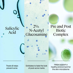 neutrogena ingredient label focused on salicylic acid clarity benefits