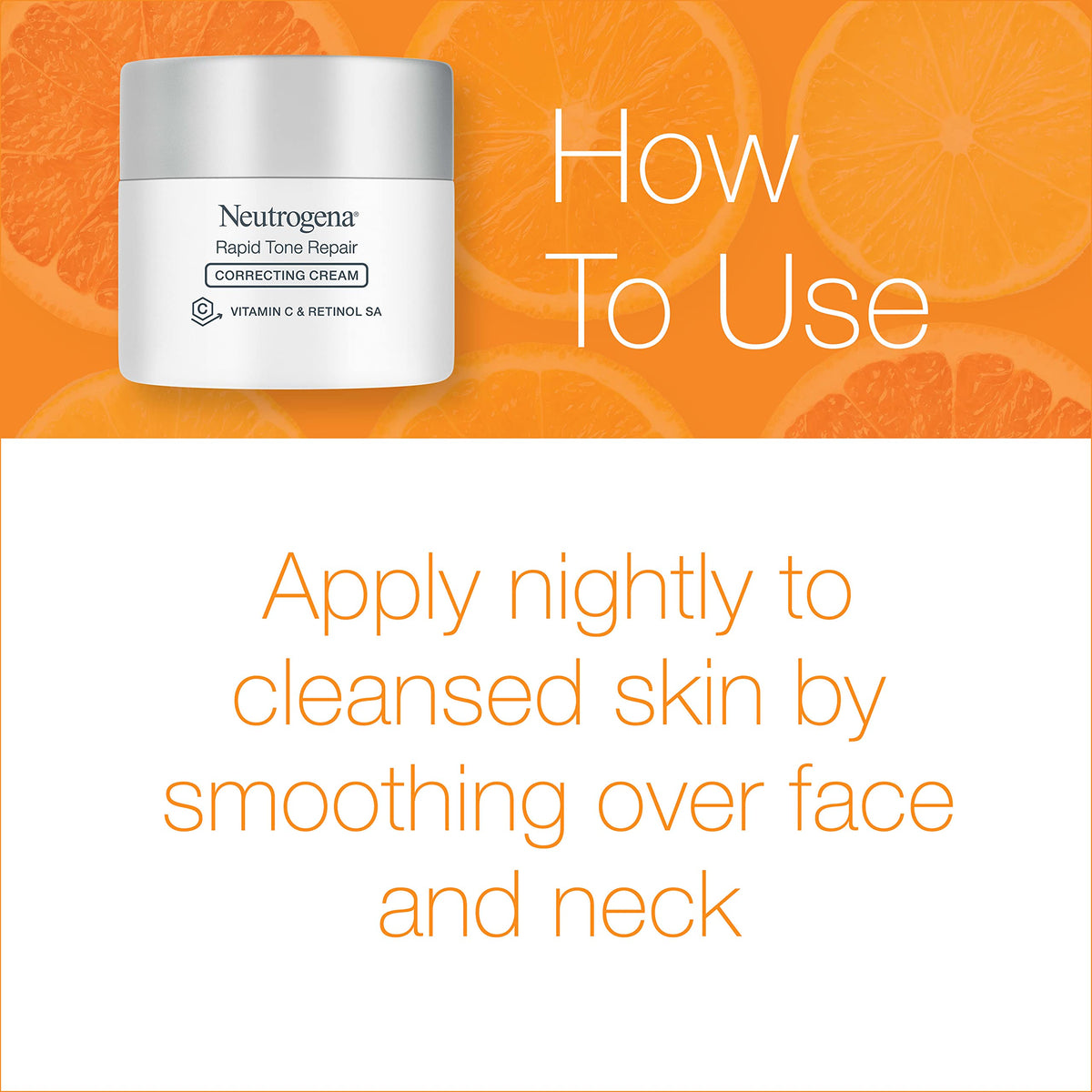 Neutrogena jar beside hand for size comparison and travel-friendly benefit