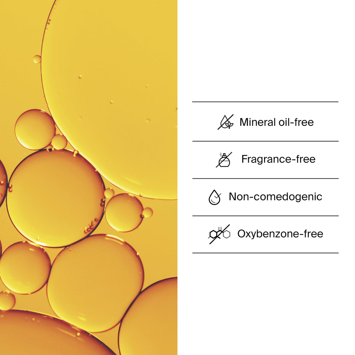 Neutrogena label close-up showing SPF 60 and ingredient clarity benefit