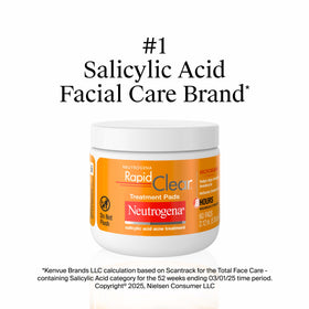 neutrogena product label highlighting 2% salicylic acid strength