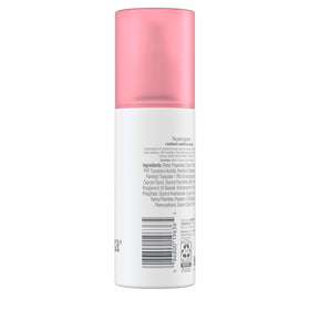 Neutrogena label close-up listing antioxidants and peptides for skin support