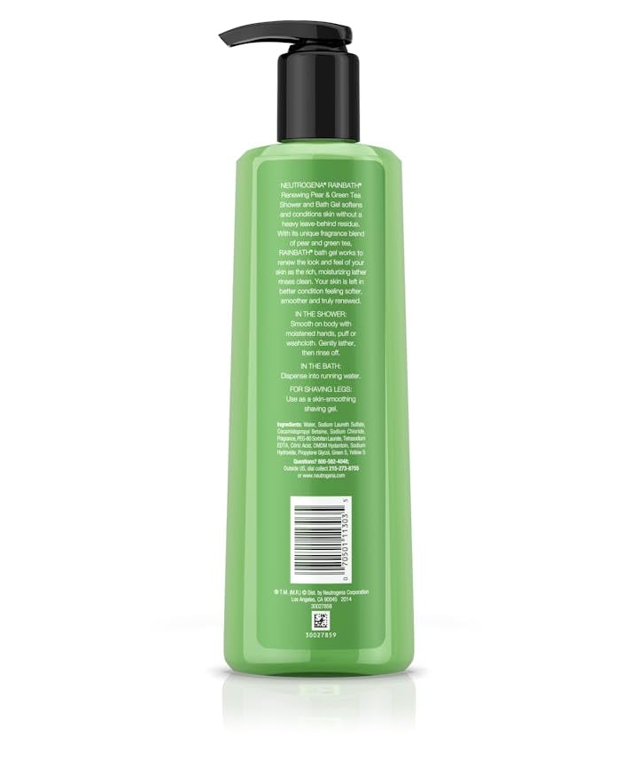 Neutrogena creamy lather close-up demonstrating moisturizing foam for smooth skin