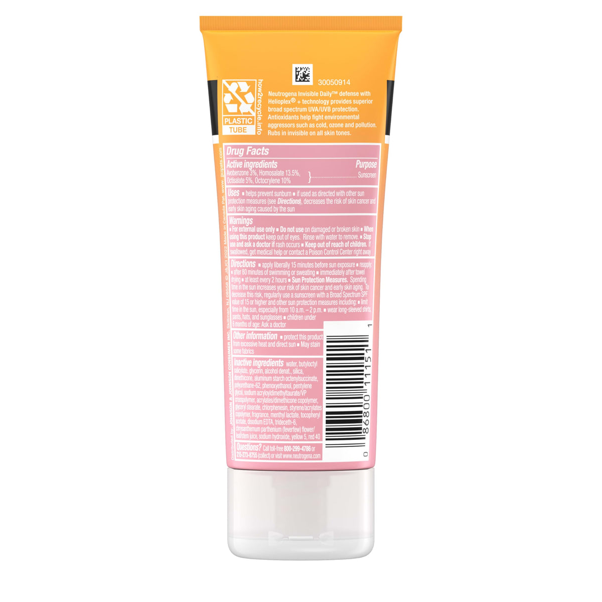Neutrogena in a commuter bag ready for daily protection