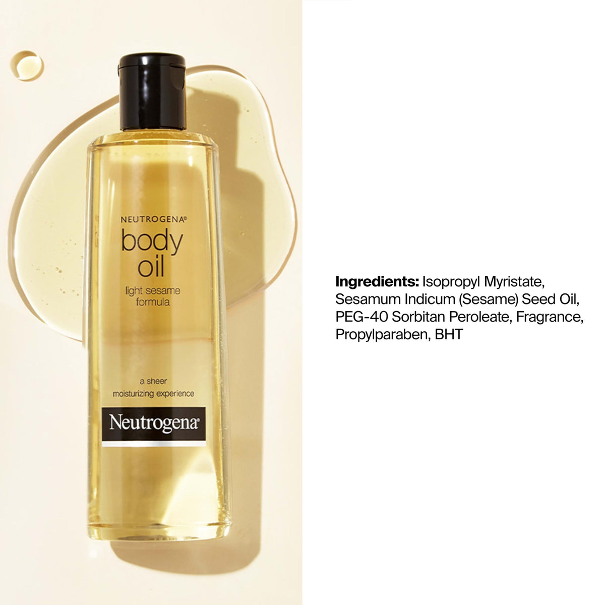 Neutrogena lifestyle bathroom scene showing simple daily routine benefit
