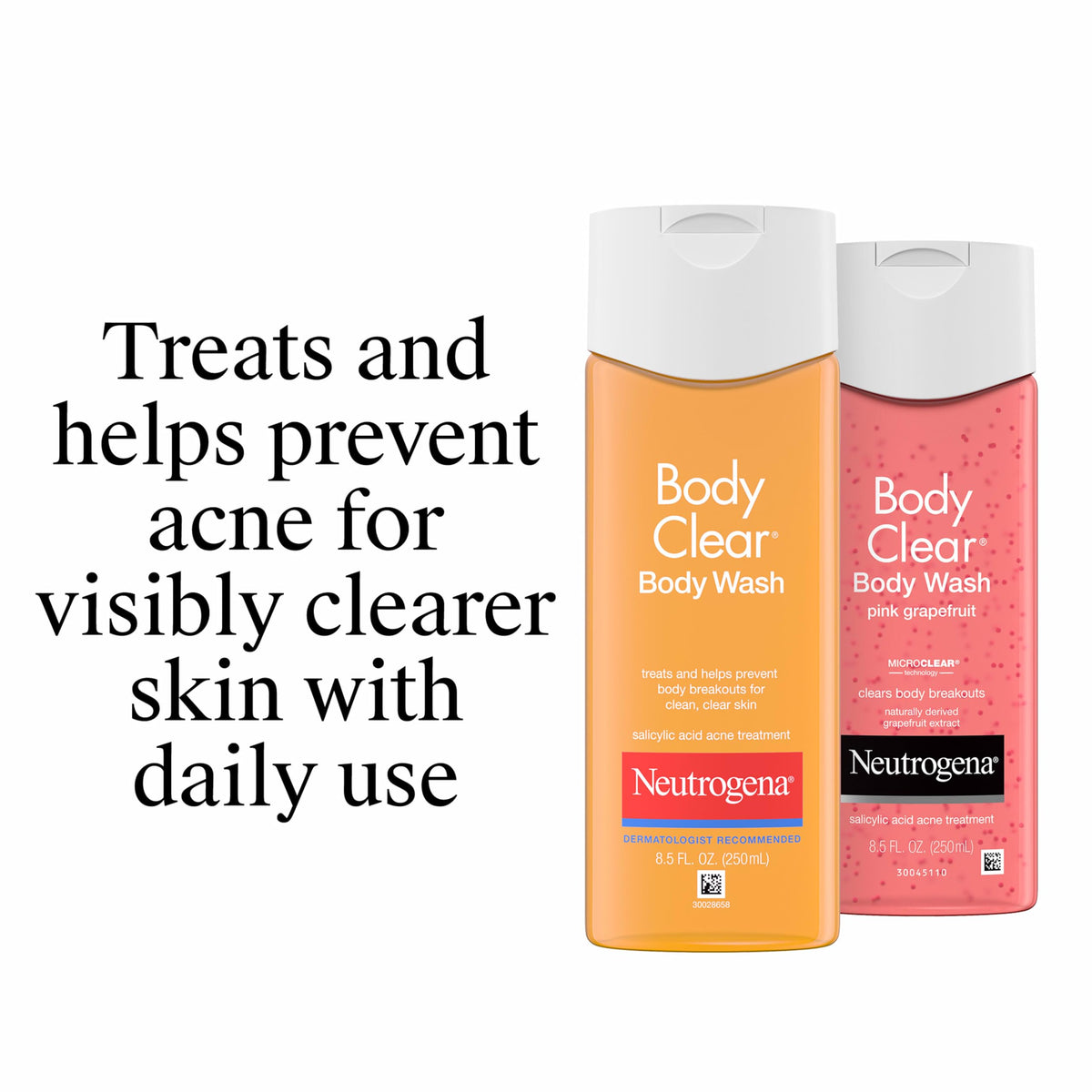 Neutrogena on bathroom shelf lifestyle image suggesting daily routine