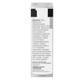 Neutrogena on nightstand in skincare routine scene showing effortless nightly care