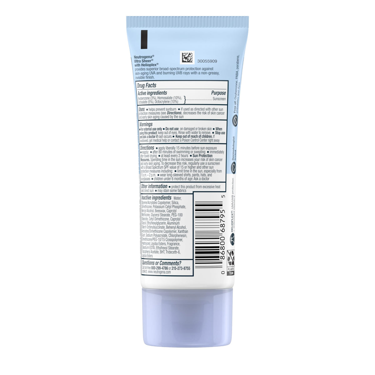 neutrogena outdoor hiker applying sunscreen for daily sun protection