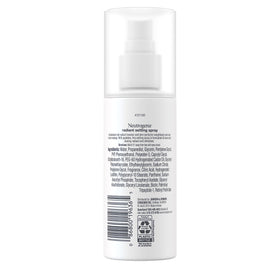 Neutrogena finished makeup with radiant mist showing fresh, non-sticky finish