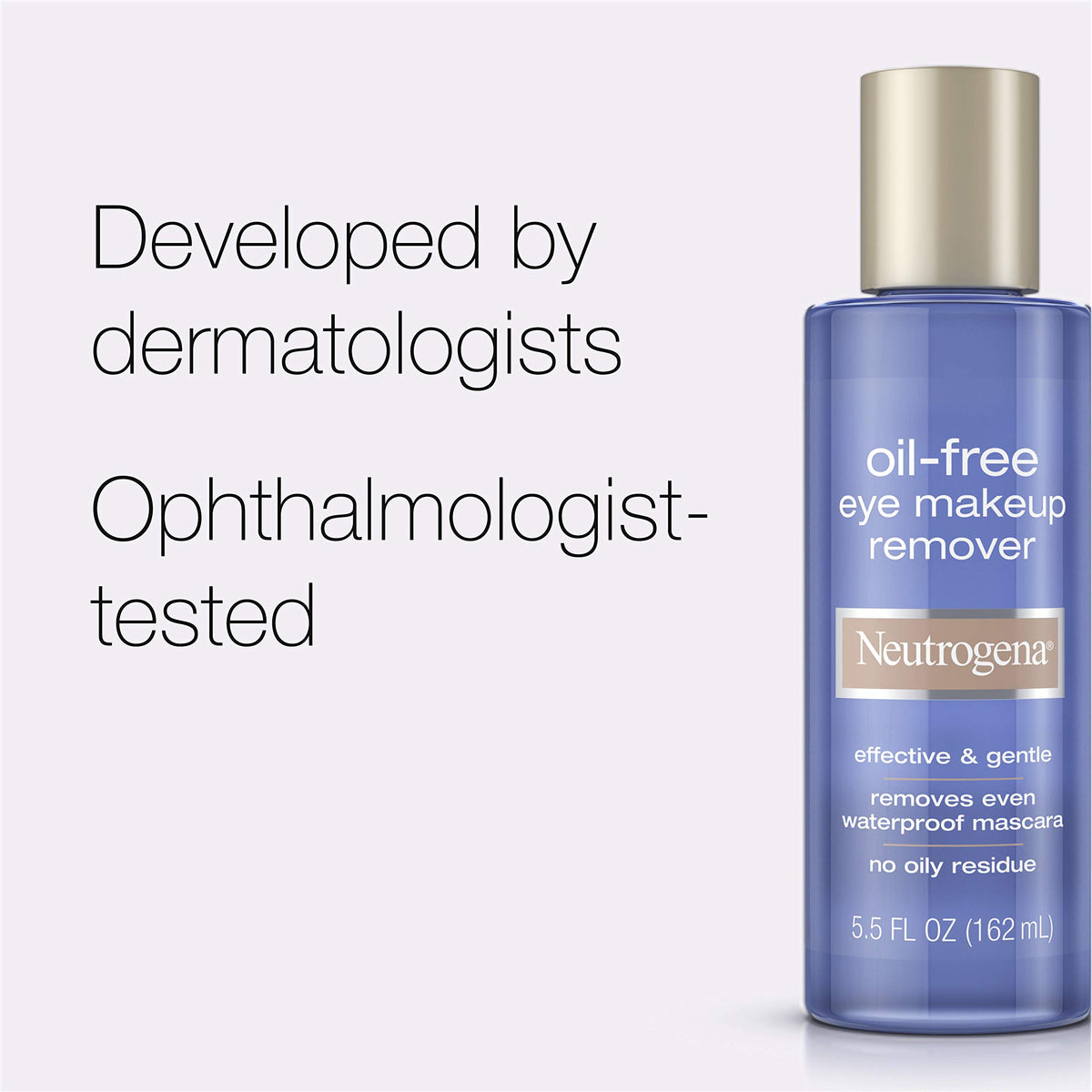 Neutrogena bottle with open cap showing easy dispense and controlled application
