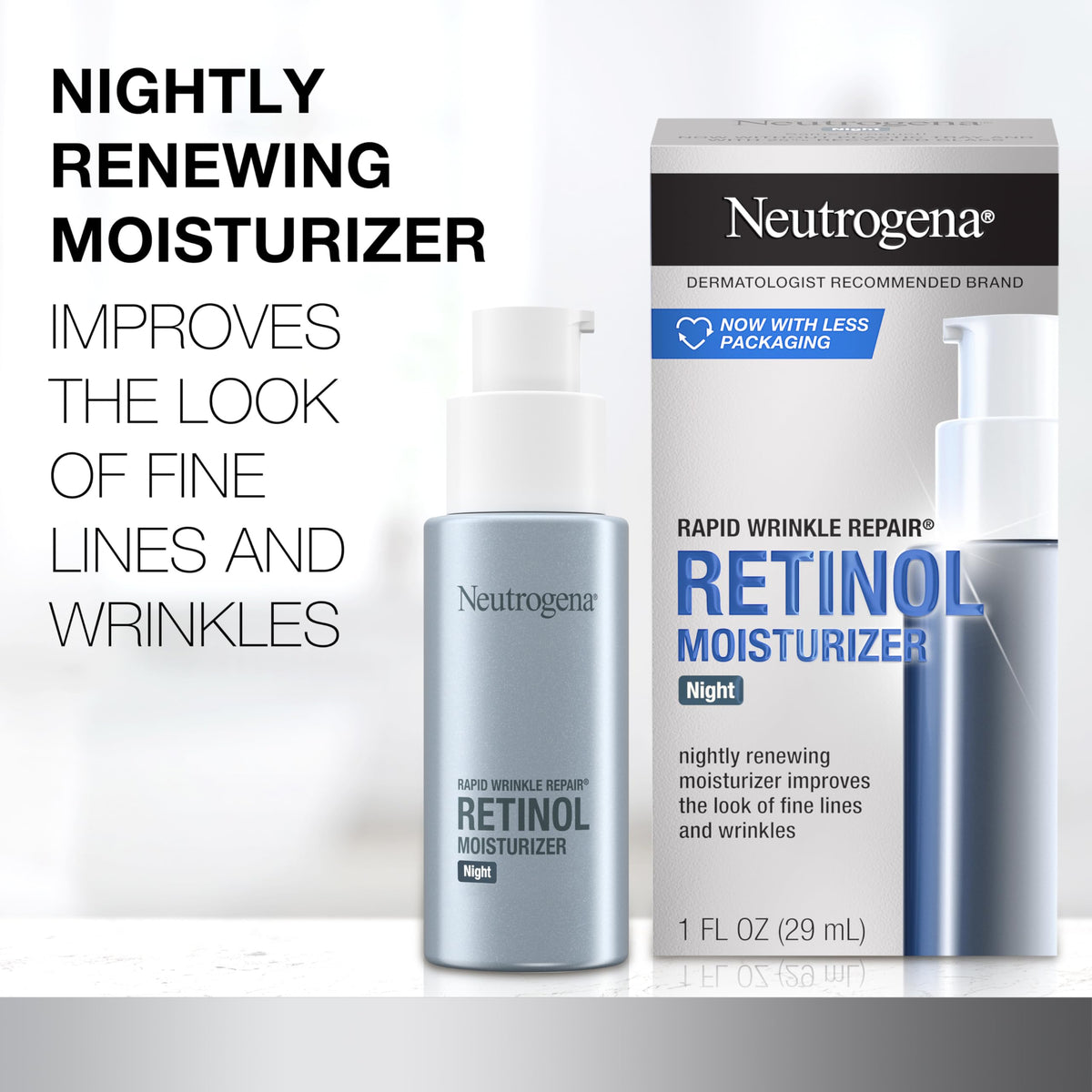 Neutrogena close-up of cream texture showcasing hydration and light absorption