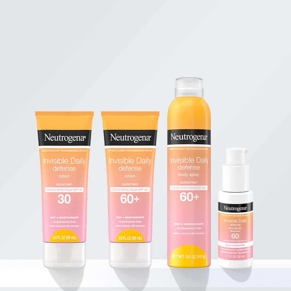 Neutrogena used while biking showing water-resistant protection