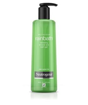 Neutrogena front packaging showing pear and green tea scent, easy identification benefit