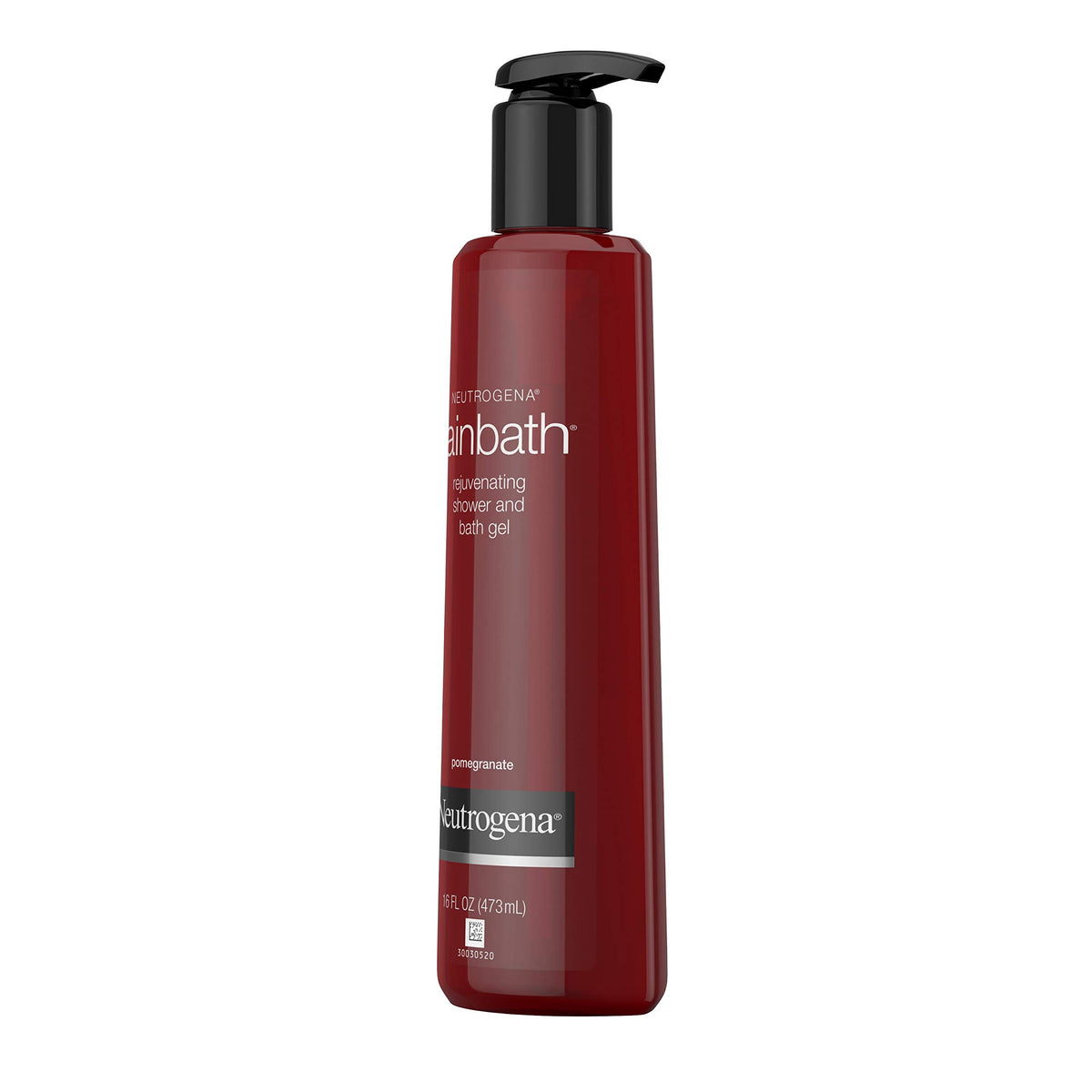 Neutrogena pomegranate lather poured on hand illustrating moisturizing foam