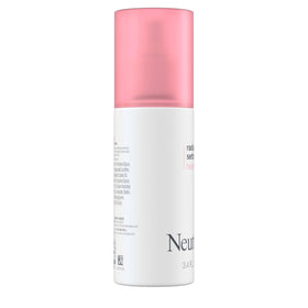 Neutrogena bottle placed on bathroom shelf suggesting daily skincare routine ease