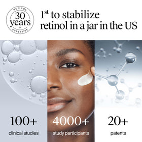 Neutrogena products with ingredient list layout, highlights retinol and hyaluronic acid