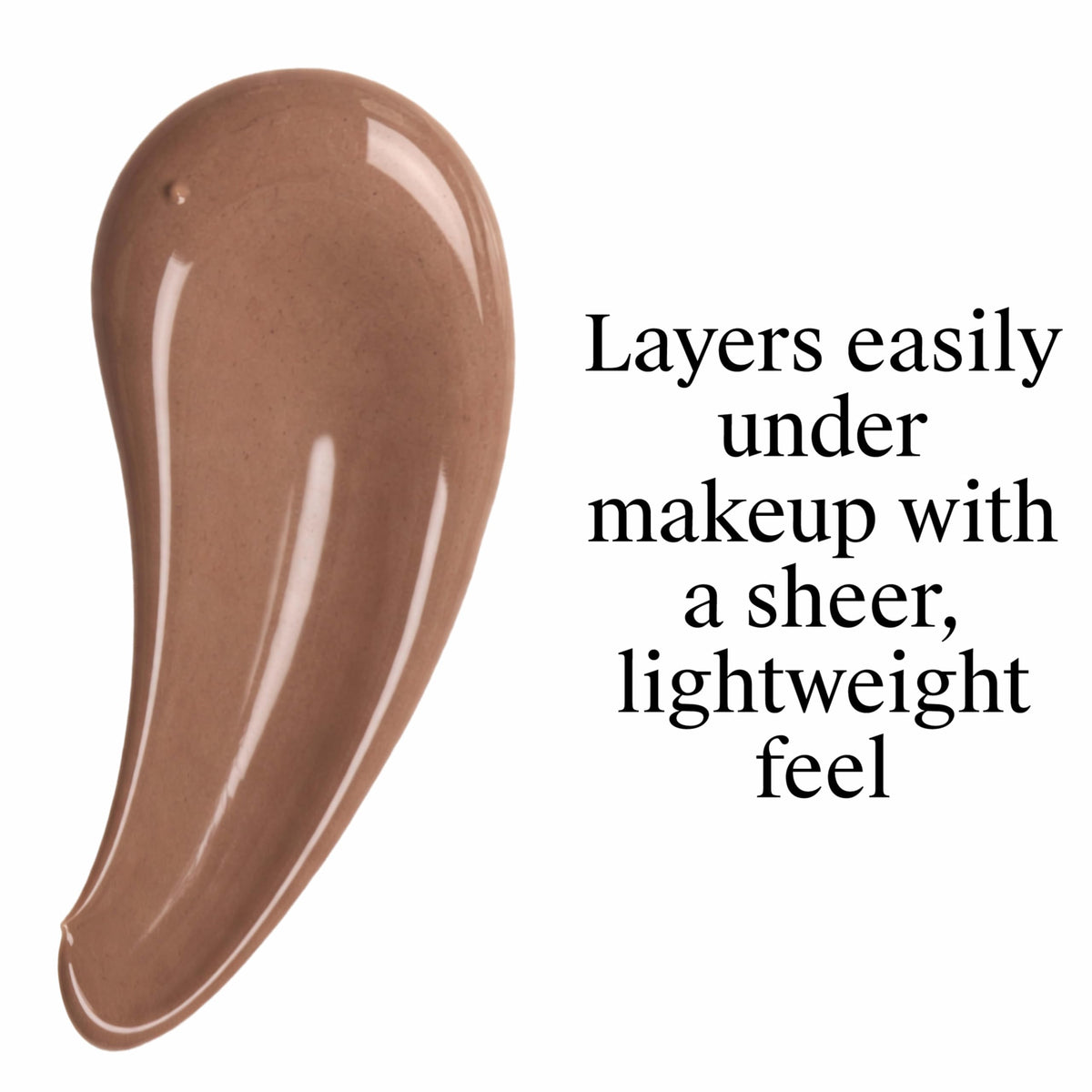 Neutrogena Purescreen+ creamy texture close-up demonstrating smooth blendability