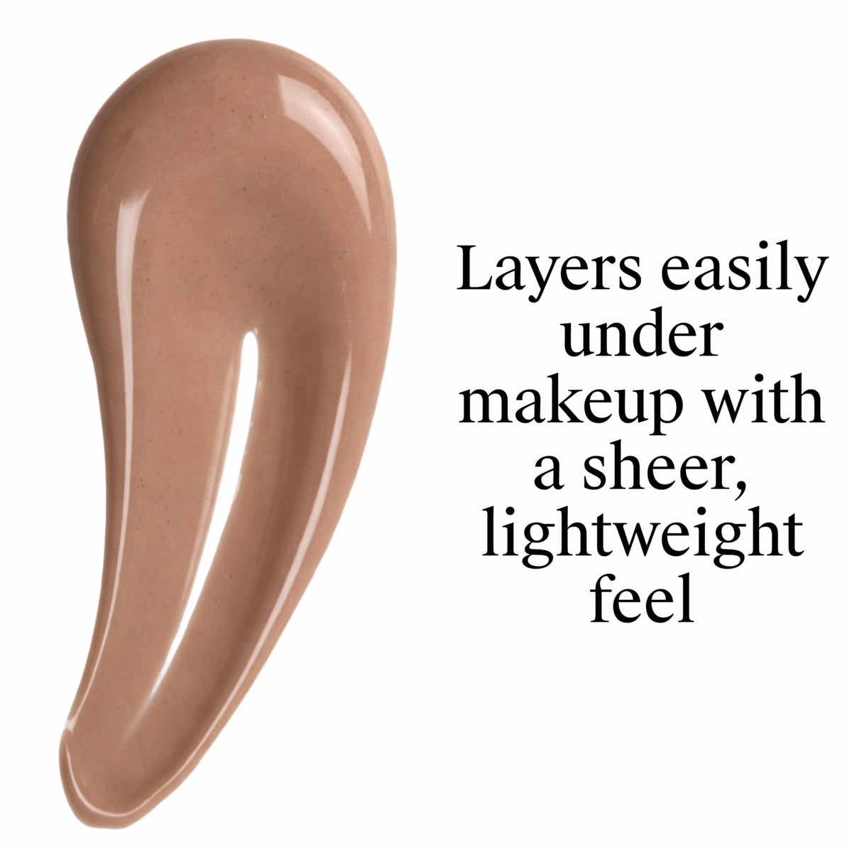 Neutrogena Purescreen swatch of medium shade demonstrating natural coverage