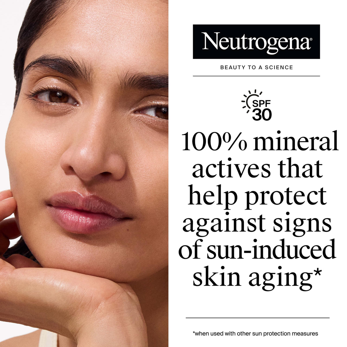 Neutrogena Purescreen silky texture close-up for smooth application benefit