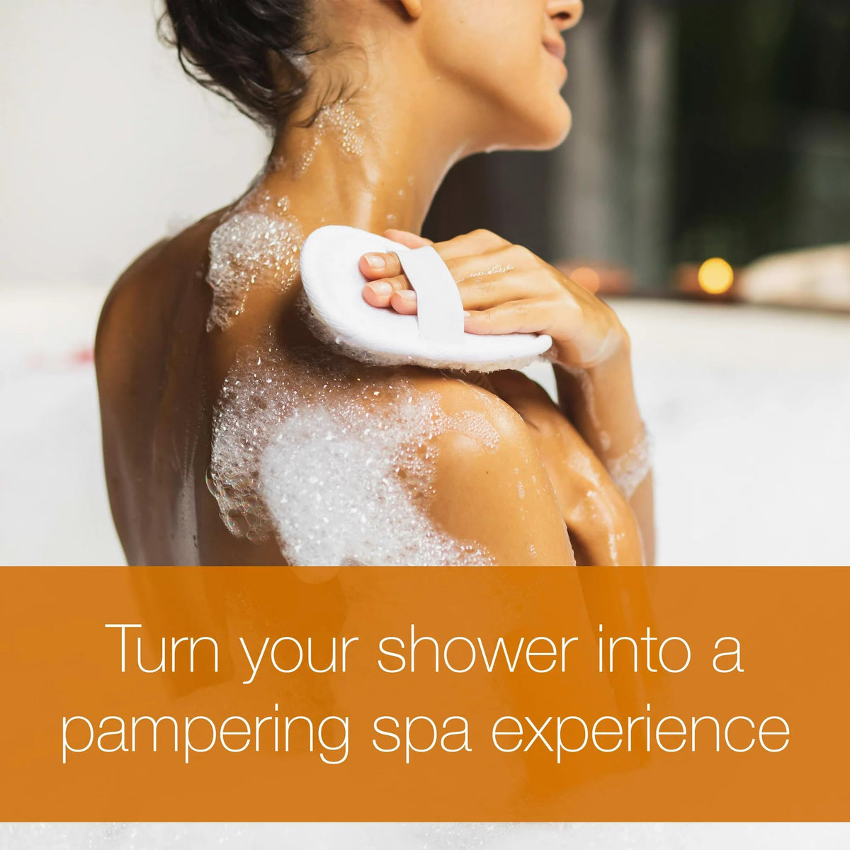 Neutrogena Rainbath back label details emphasizing usage instructions and benefits