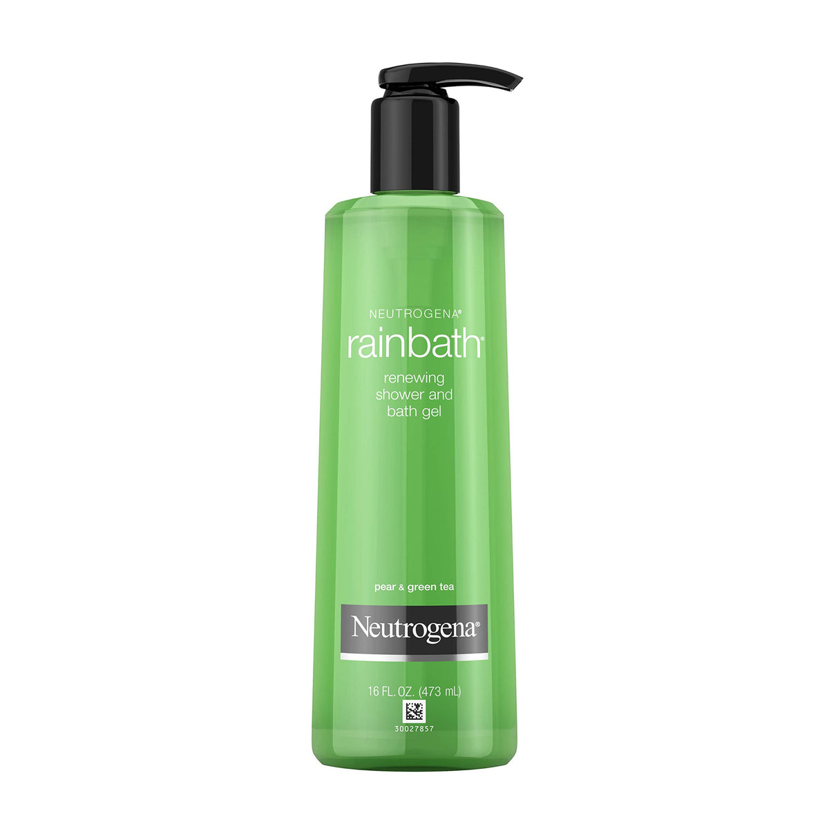 Neutrogena front packaging showing 16 fl oz pump and pear green tea scent benefit