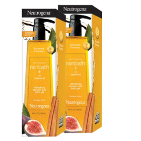 Neutrogena Rainbath front bottle shot showing label and size benefit