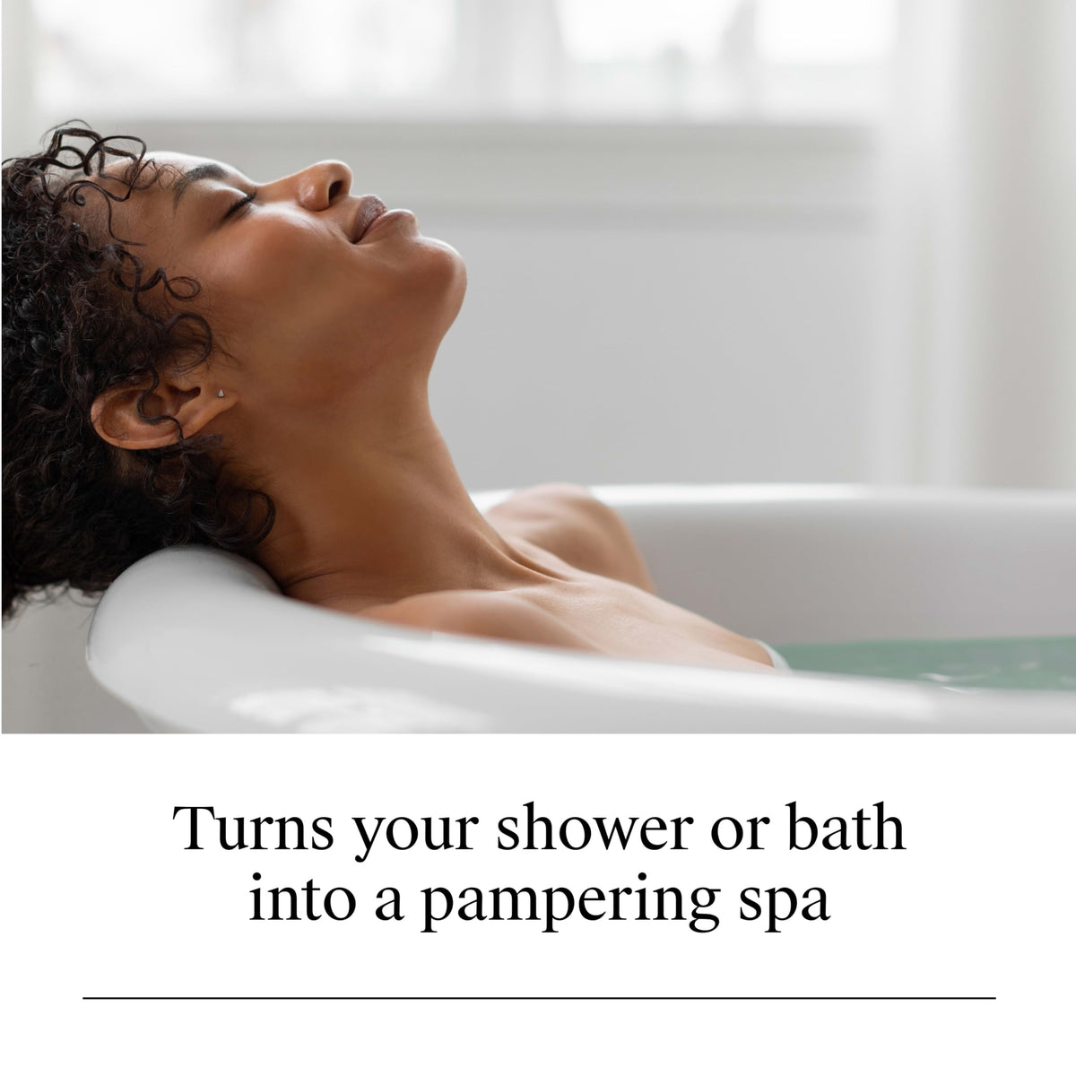 Neutrogena Rainbath in shower scene illustrating refreshing scent and clean feeling