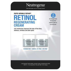 Neutrogena jar front packaging showing product name and size, conveys trust