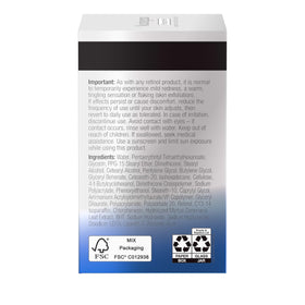 Neutrogena box and ingredient list emphasizing clean formulation benefits
