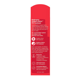 Neutrogena retinol SA box and tube packaging emphasizing ingredient claims