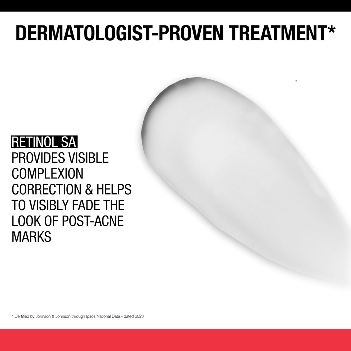 Neutrogena retinol SA pump dispensing product for controlled nighttime dosing
