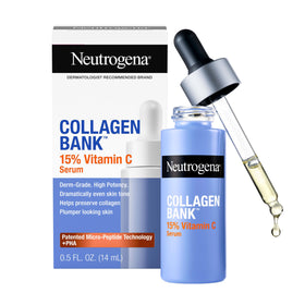 Neutrogena bottle front packaging highlighting product and benefits