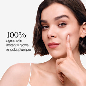 Neutrogena close-up of serum texture showing lightweight absorbency