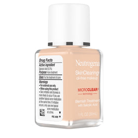Neutrogena shade swatches on arm helping choose closest match
