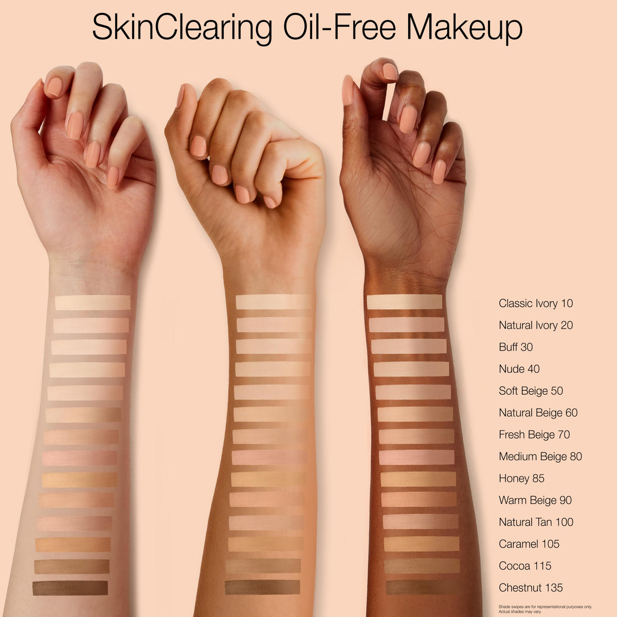 Neutrogena before and after shine control demonstrating mattifying benefit
