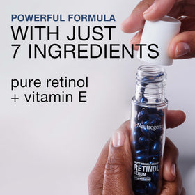 Neutrogena close-up of a single capsule highlighting fresh-dose convenience