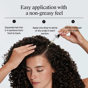 Neutrogena bottle next to ruler to show 1.7 fl oz size and travel-ready convenience