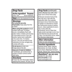 Neutrogena bottle in hand showing compact travel-friendly benefit