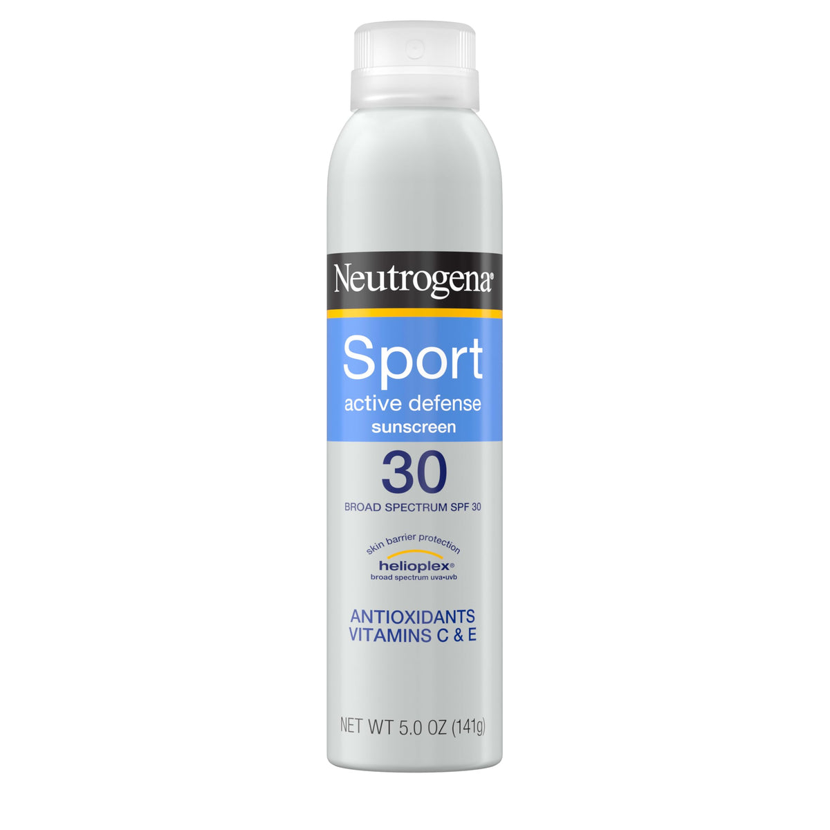 Neutrogena front packaging showing SPF 30 for active protection