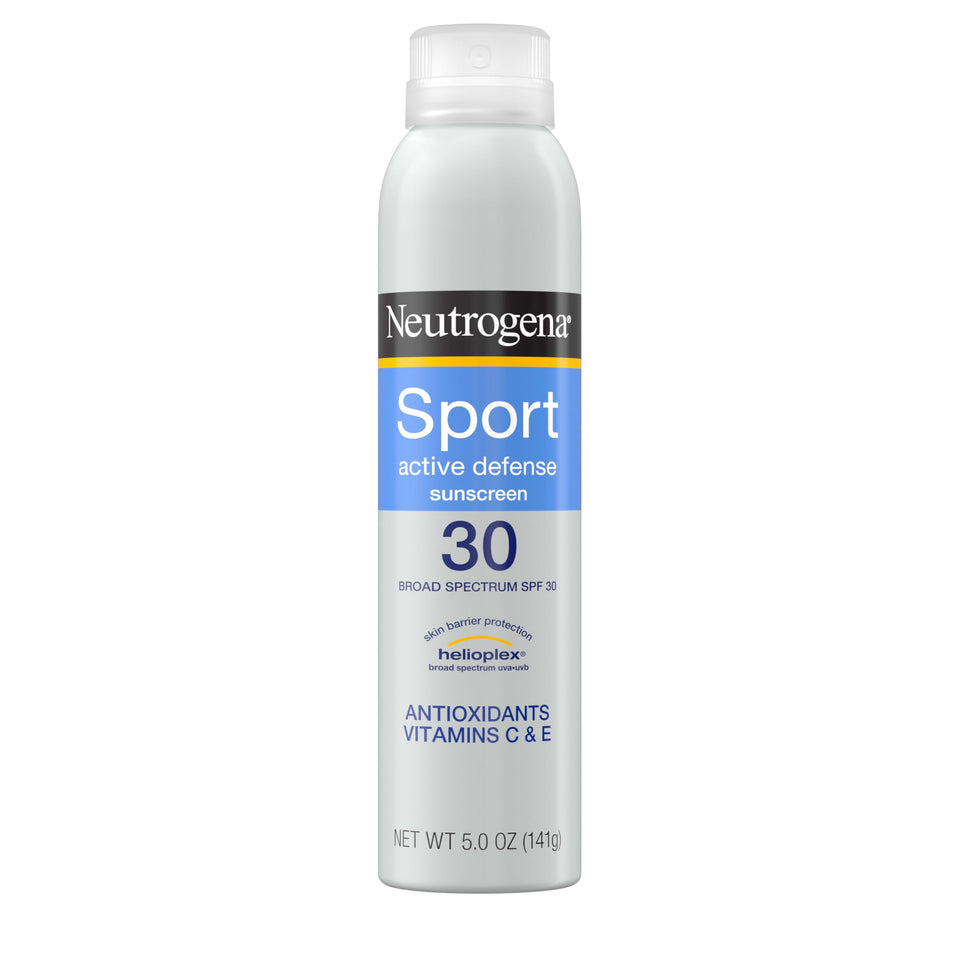 Neutrogena front packaging showing SPF 30 for active protection