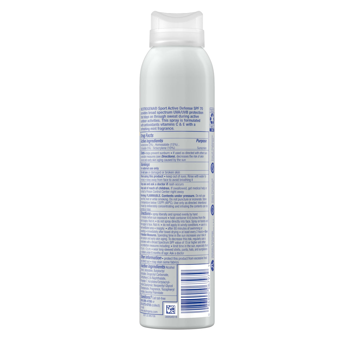 Neutrogena in outdoor beach setting demonstrating sweat-resistant protection benefit