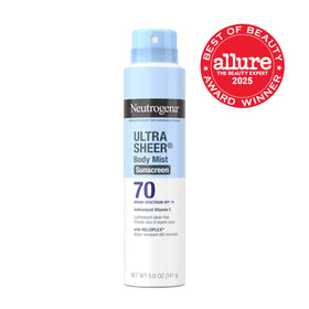 Neutrogena nozzle close-up demonstrates easy application benefit