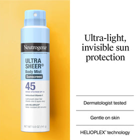 neutrogena nozzle close-up illustrating even mist application benefit