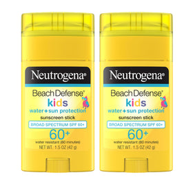 Neutrogena stick front packaging showing SPF 60+ for quick protection