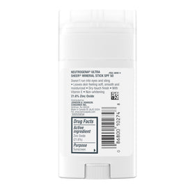 Neutrogena stick beside a sunscreen bottle illustrating multi-use face and body protection