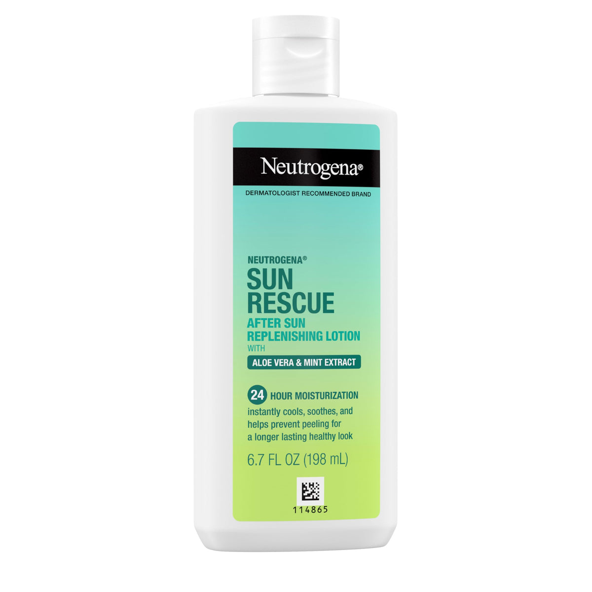 Neutrogena lotion applied to forearm showing visible hydration and softer skin