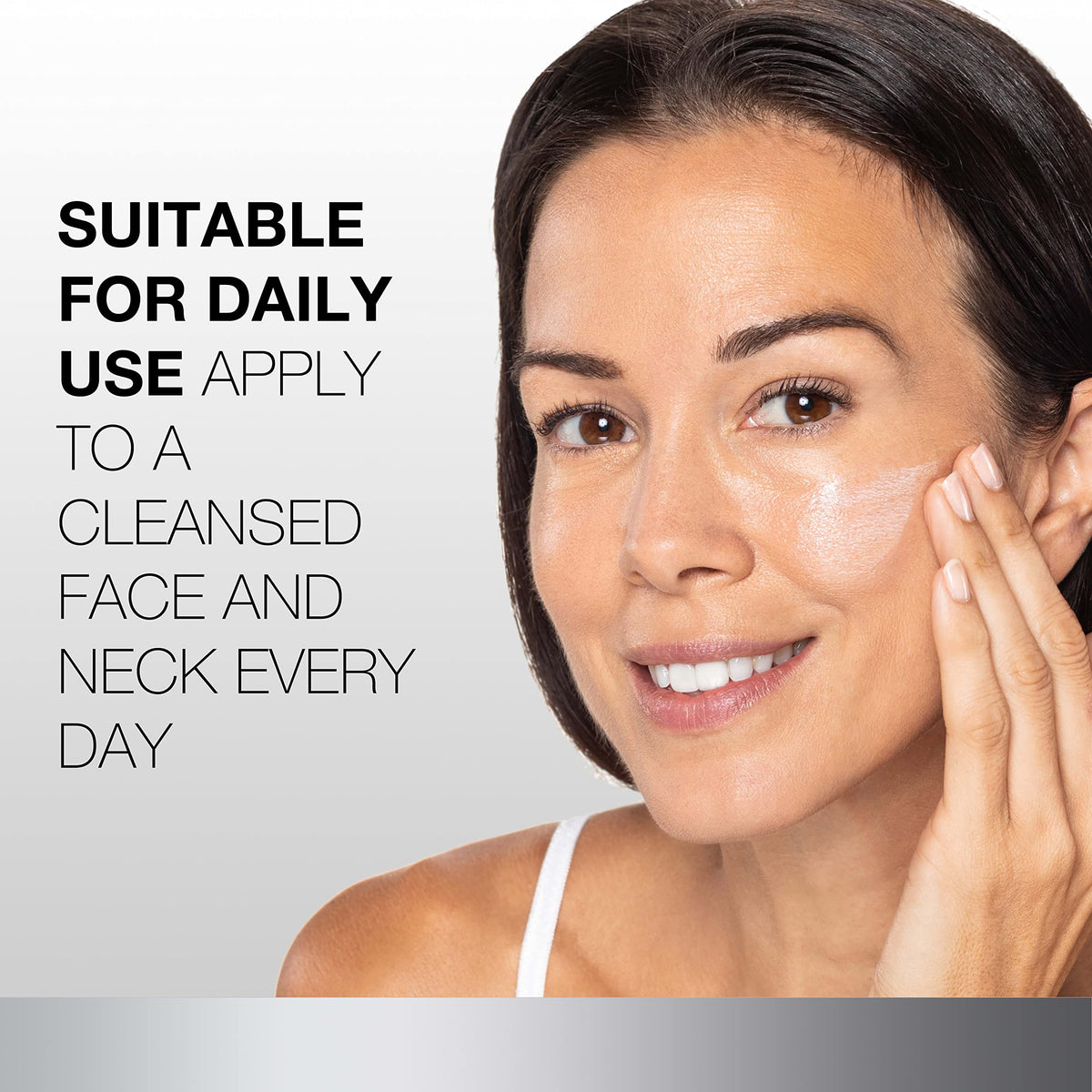 Neutrogena sunscreen label detail showing SPF 30 protection benefit