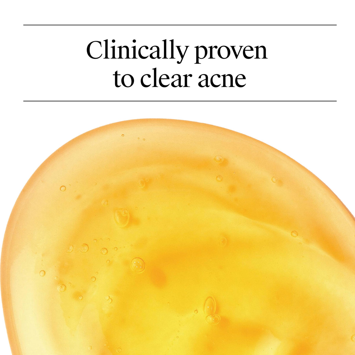 Neutrogena gel texture closeup demonstrating smooth lathering for deep cleansing